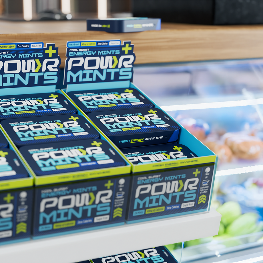 POWR Energy Mints | Caffeine Boost on the Go