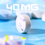 POWR Caffeinated Mints (40mg Clean Energy)